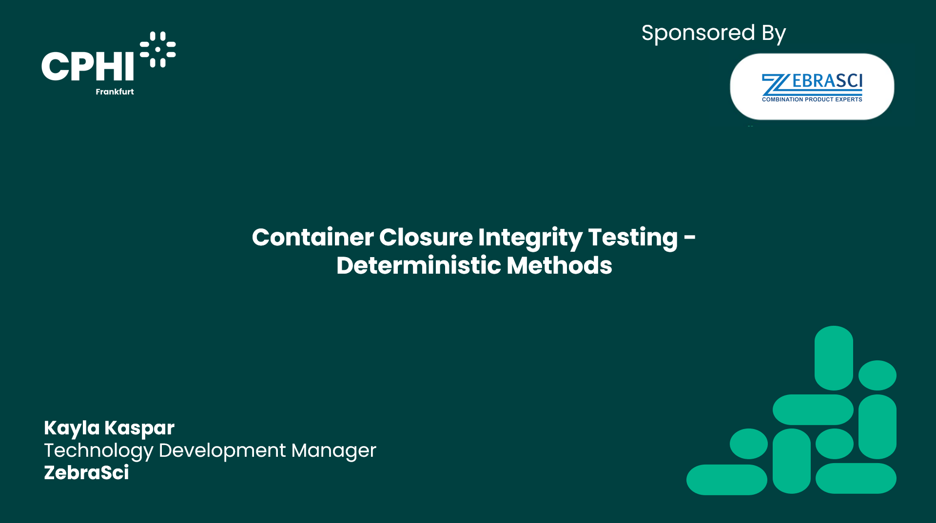 Container Closure Integrity Testing - Deterministic Methods