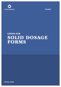 Lipids for Solid Dosage Forms