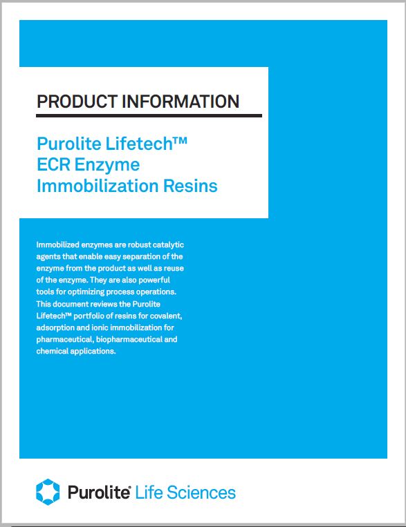 Purolite Lifetech™ ECR Enzyme Immobilization Resins