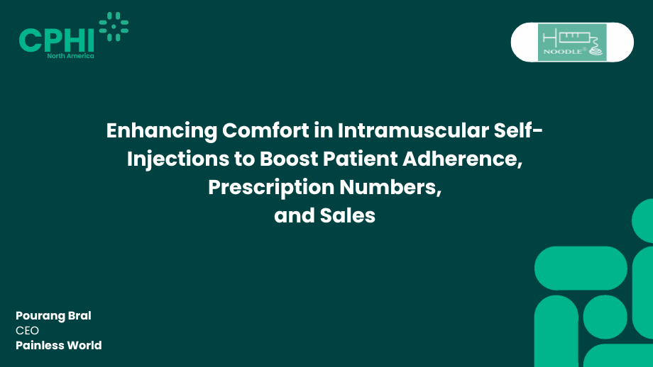 Enhancing Comfort in Intramuscular Self-Injections to Boost Patient Adherence, Prescription Numbers, and Sales