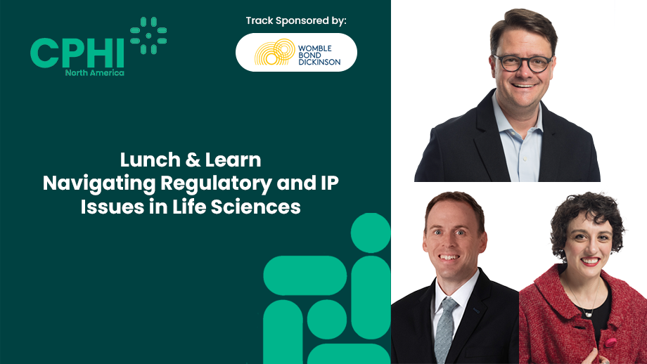 Lunch & Learn: Navigating Regulatory and IP issues in life sciences
