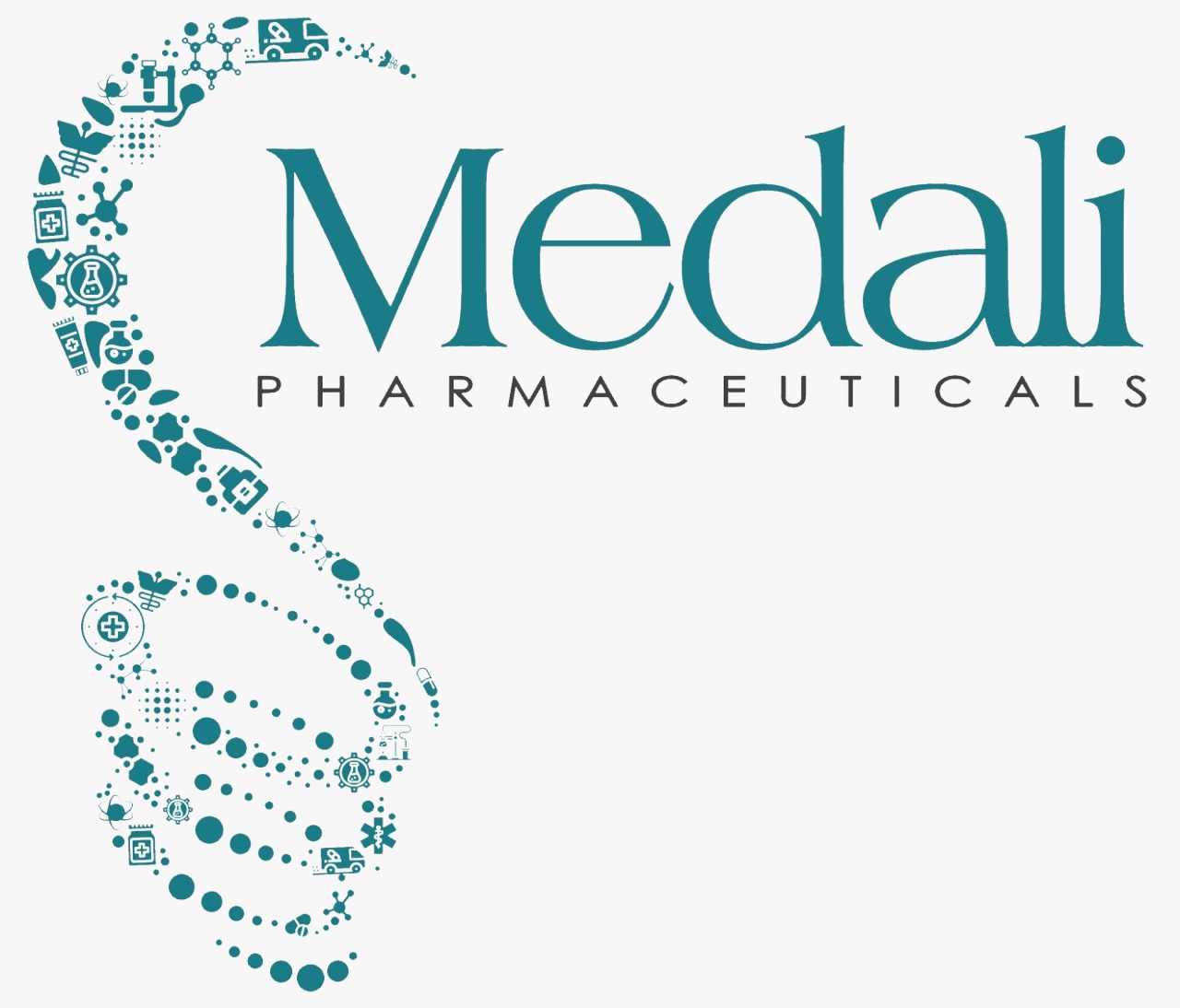 Medali for pharmaceuticals and medical industries
