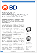 The Future of Container-Level Traceability For Prefillable Syringes