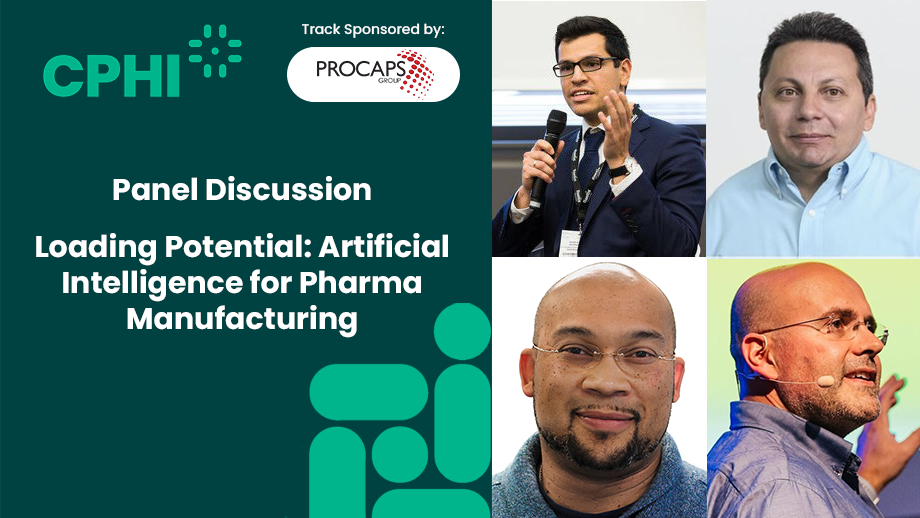 Panel: Loading Potential: Artificial Intelligence for Pharma Manufacturing