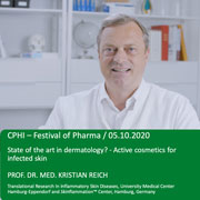 State of the art in dermatology? - active cosmetics for infected skin. PROF. DR. MED. KRISTIAN REICH