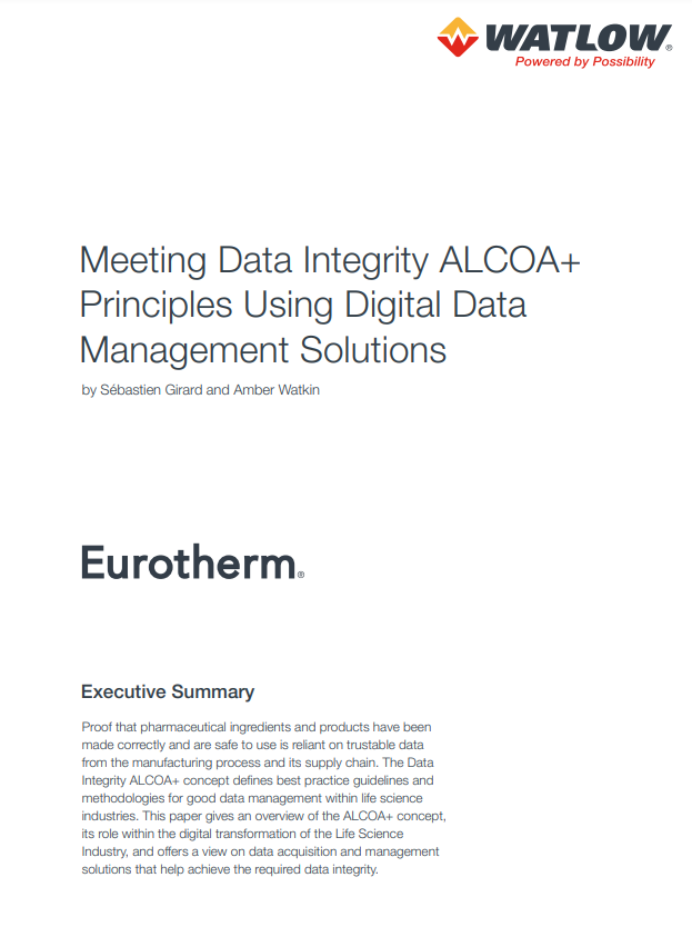 How to Meet Data Integrity ALCOA+ Principles