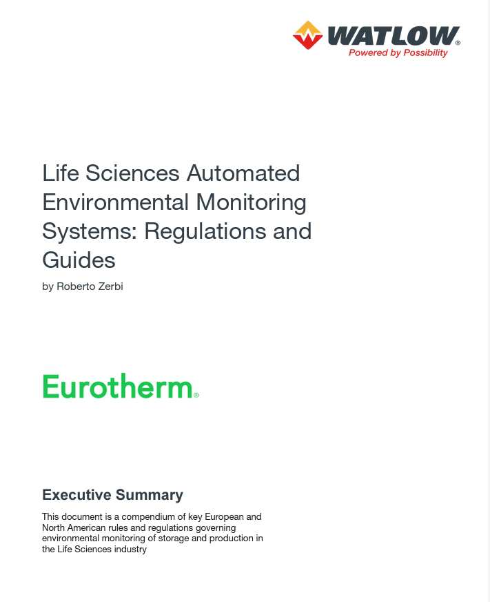 Life Sciences Automated Environmental Monitoring Systems: Regulations and Guides