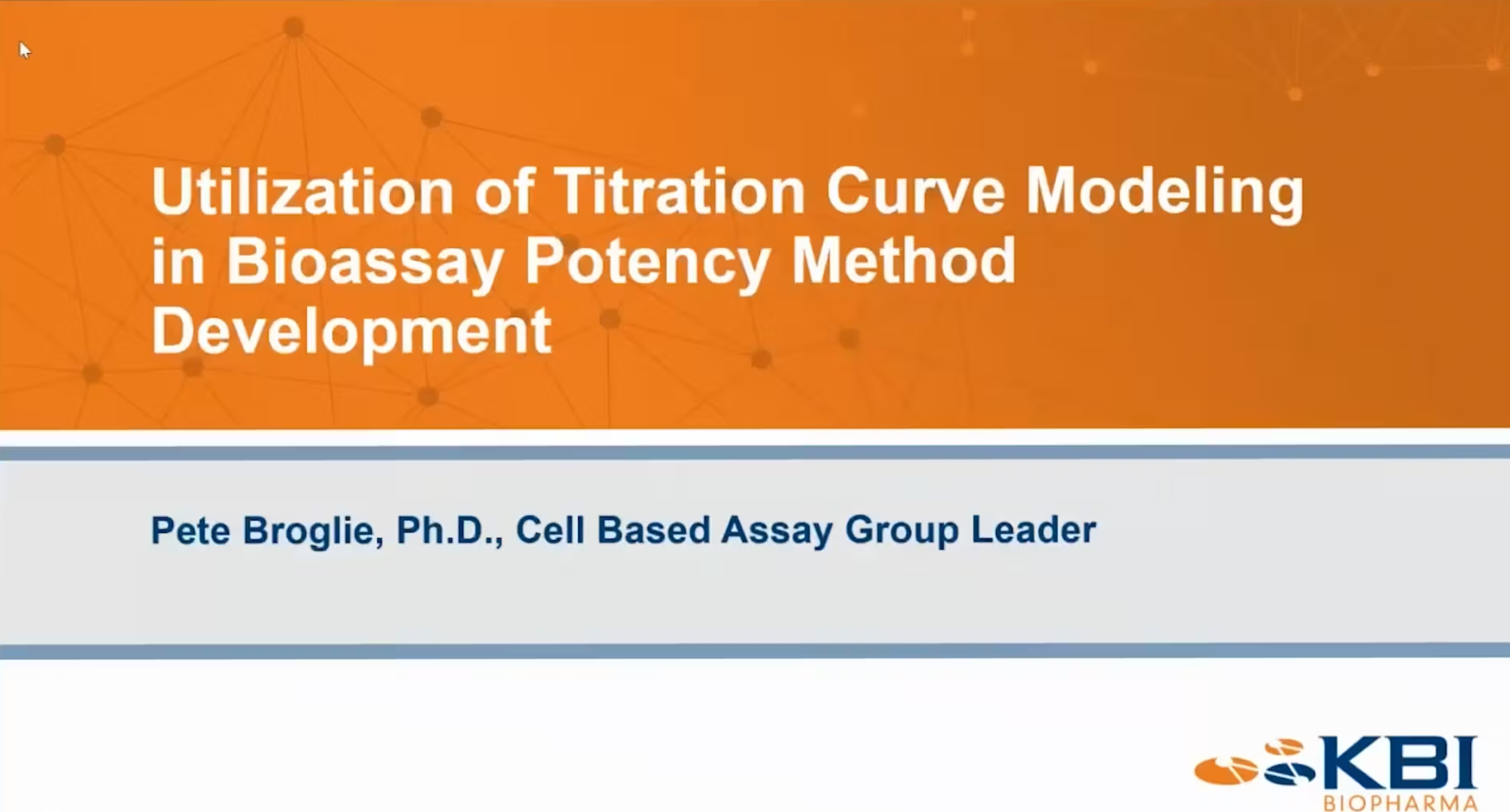Titration Curve Modeling in Bioassay Potency Method Development