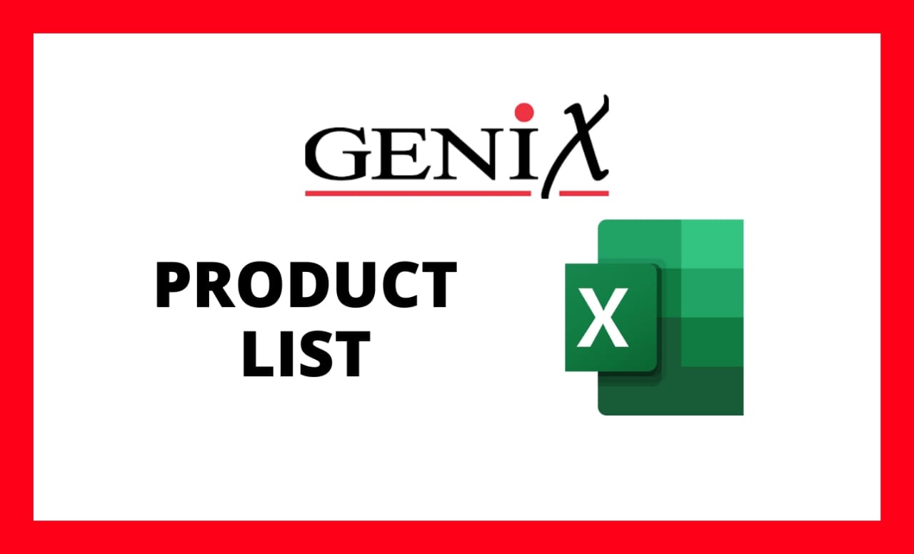 Registered Product List