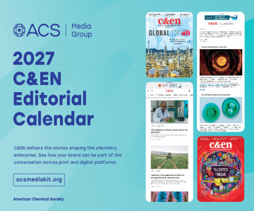2027 C&EN Editorial Calendar