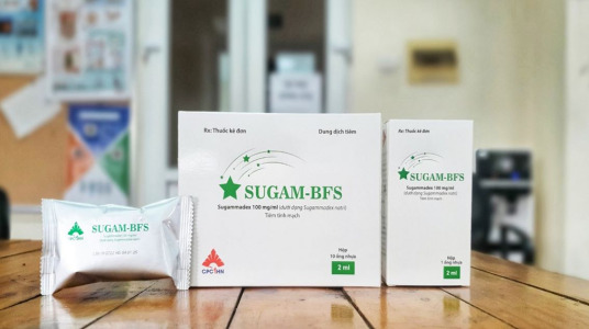 290. Sugam-BFS (Sugammadex (as Sugammadex sodium) 100mg/ml)