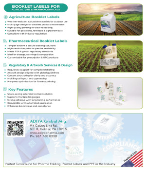 ADIYA Booklet label