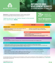 Altasciences Integrated Drug Development Services