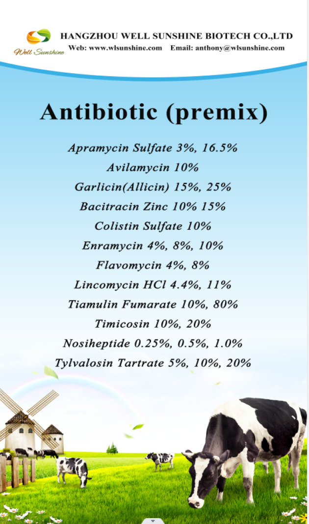 Antibiotic (premix) from Well Sunshine Group