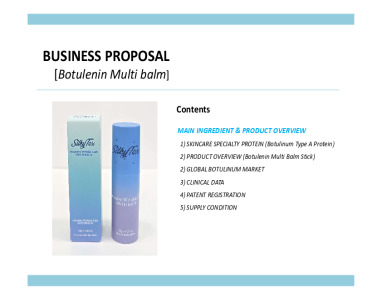 Arlico's Multibalm Brochure