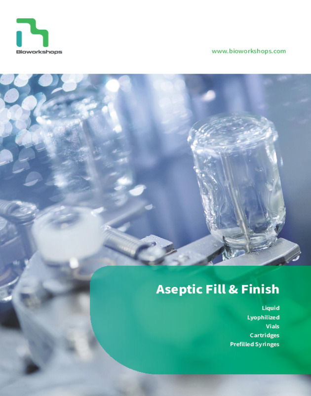 Aseptic filling of biologics in liquid or lyophilized formats