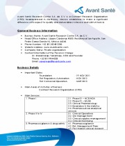 Avant Santé Business Profile