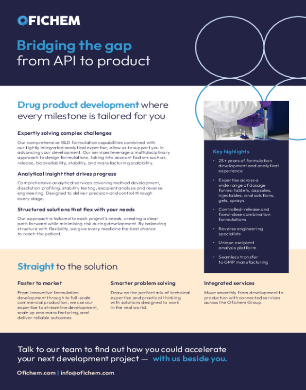 Avivia Drug Product Development Services