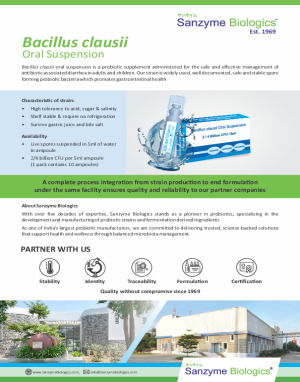 Bacillus Clausii- Liquid suspension