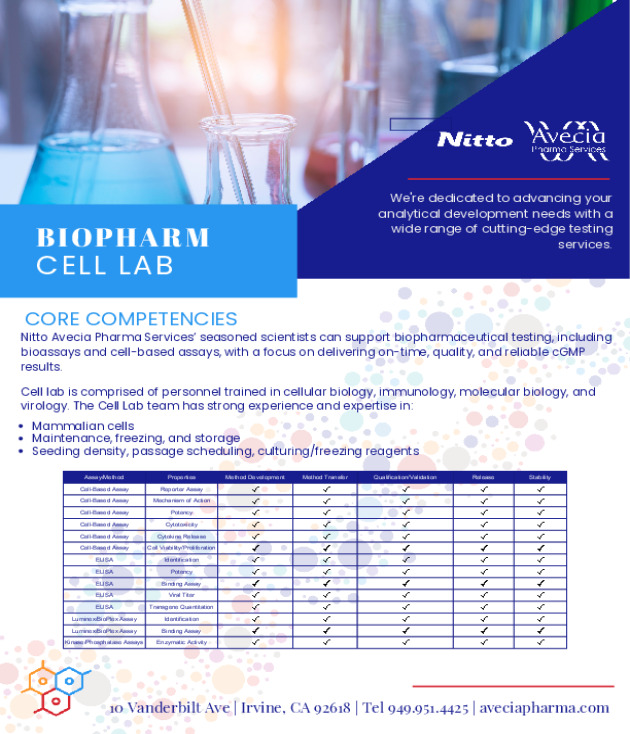 Biopharm Cell Lab