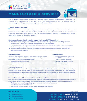 Capabilities Overview - Brochure