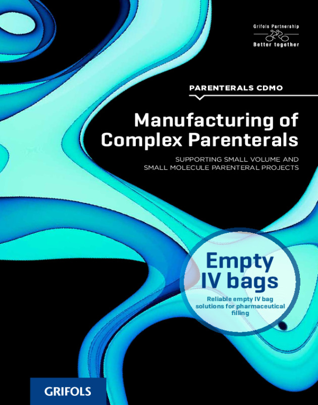Contract manufacturing: empty IV bags
