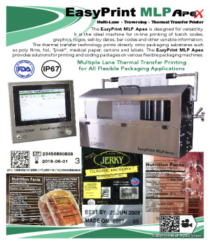 EasyPrint MLP Multi-Lane Thermal Transfer Printer