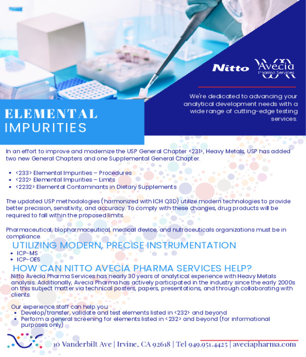 Elemental Impurities
