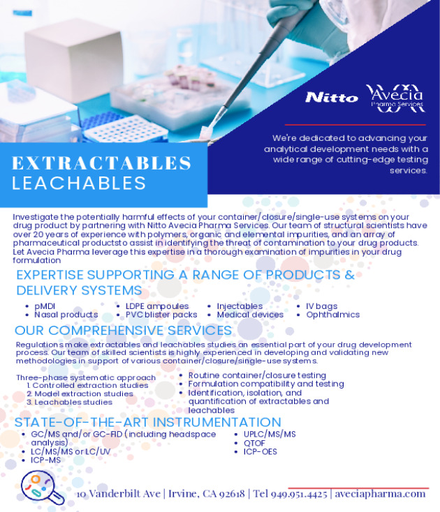 Extractables & Leachables