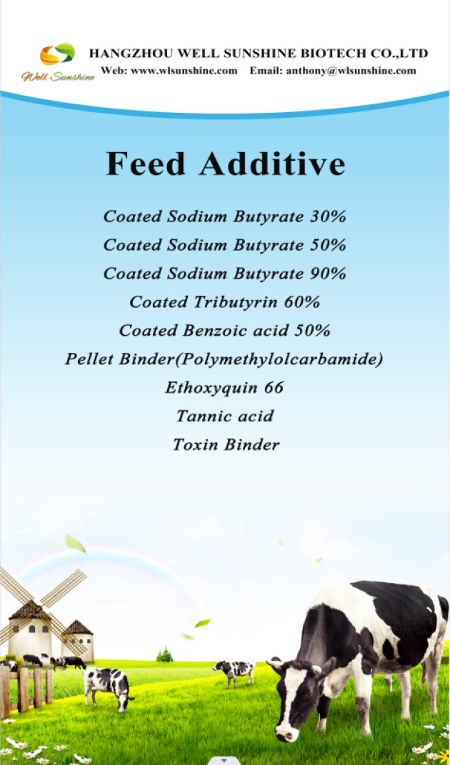 Feed Additive List 2 from Well Sunshine Group