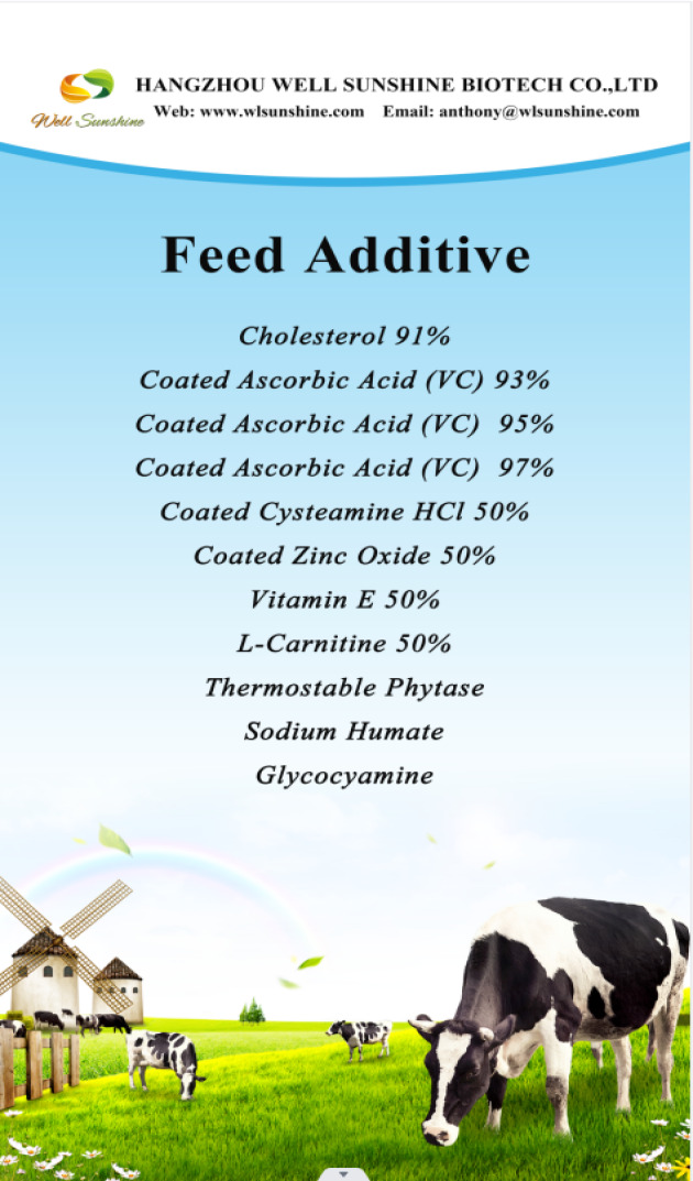 Feed Additives List 1 from Well Sunshine Group