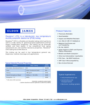Flexelene LTFX Tubing