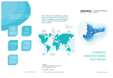 Flyer CMO Gobal offer - Servier Contract Manufacturing
