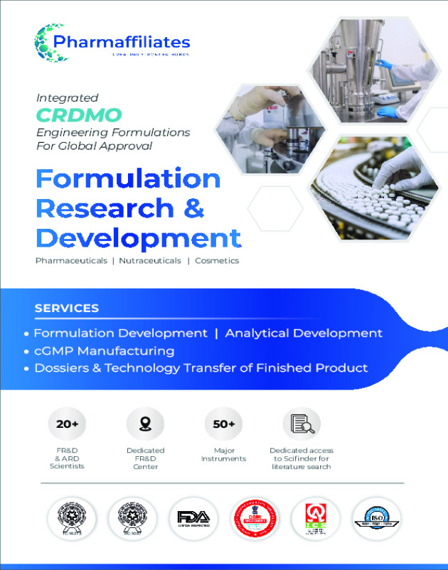 Formulation & Development (F&D) –