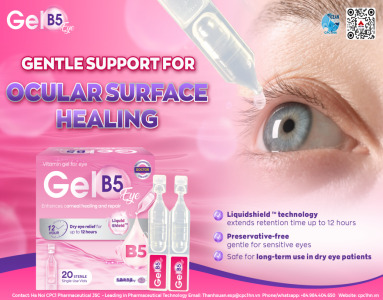 GelB5 eye (Dexpanthenol 5%, Carbomer - Gel eye drops)