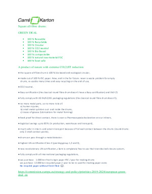 Green deal