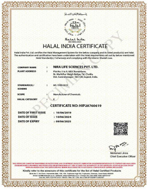Halal Certificate