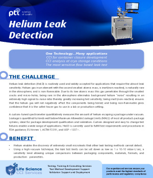 Helium Leak Detection Systems SIMS 1915+