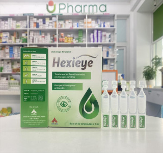 Hexieye eyedrops Chlorhexidine Gluconate 0.02%