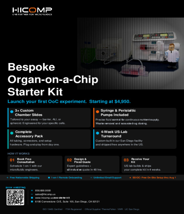 HiComp OoC Starter Kit Flyer