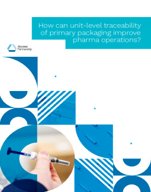 How can unit-level traceability of primary packaging improve pharma operations