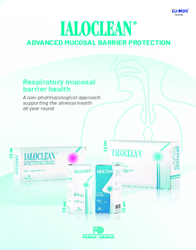 IALOCLEAN® BROCHURE - MD line for Respiratory health