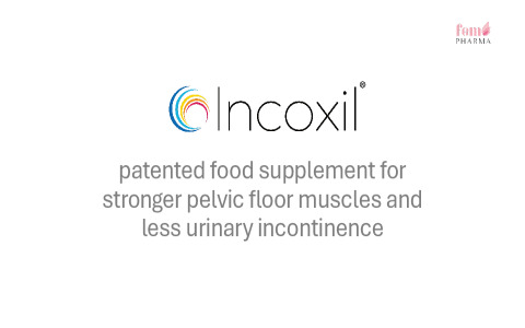 INCOXIL supplement for urinary incontinence