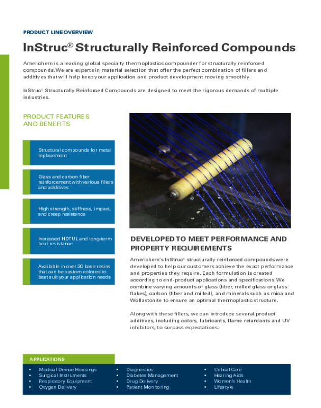 InStruc® Structurally Reinforced Compounds