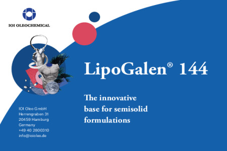 IOI: The innovative base for semisolid formulations LipoGalen® 144