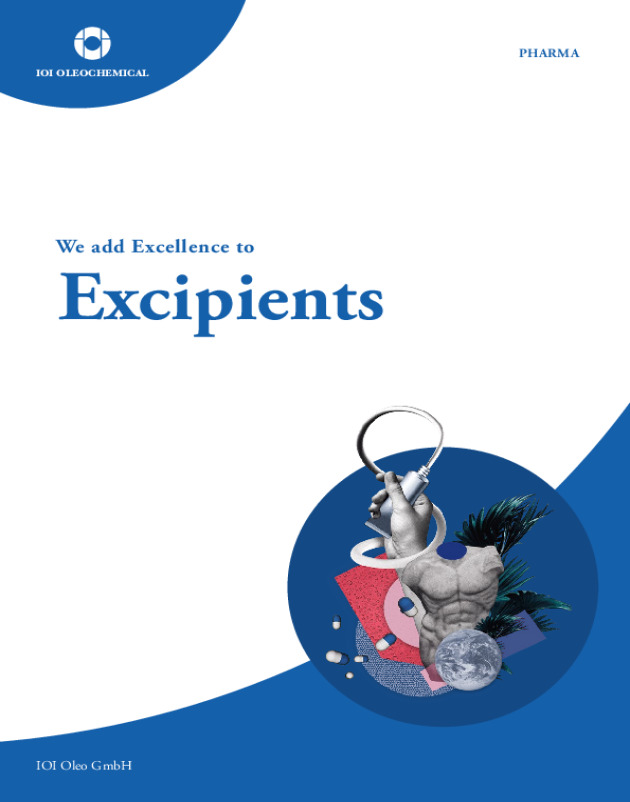 IOI: Tried & Trusted – lipid-based excipients and active pharmaceutical ingredients “Made in Germany”