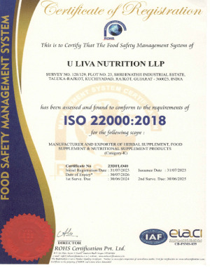 ISO CERTIFICATE