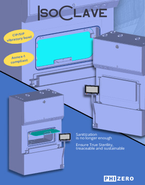 IsoClave - Steam Sterilized Grade A isolator