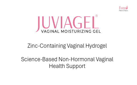 JUVIAGEL Vaginal Moisturizing Gel