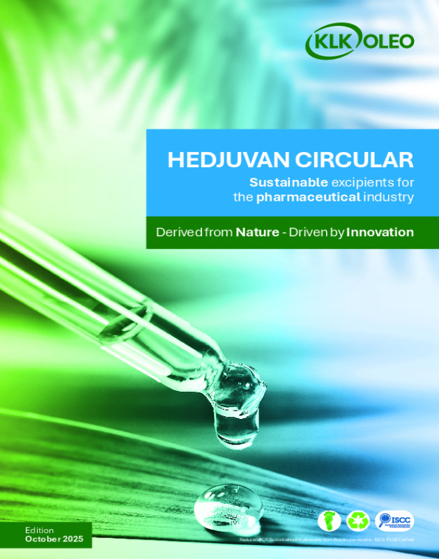 KLK OLEO Life Science Hedjuvan-Circular Grade Product Line